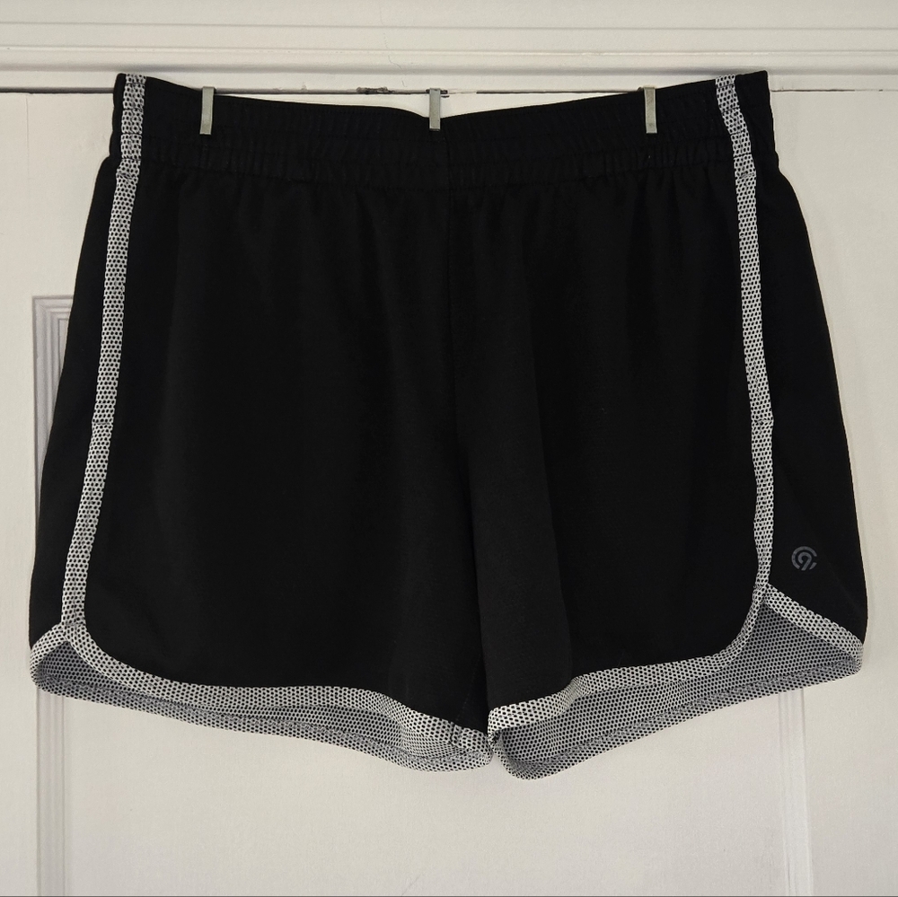 Champion Athletic Gym Shorts - Women's Small - Black & White